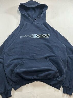 Vintage Y2K Fox Racing Hoodie